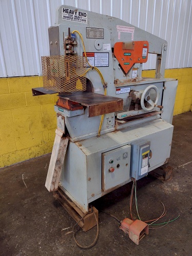 65 TON SCOTCHMAN MODEL #6509-24M HYDRAULIC IRONWORKER