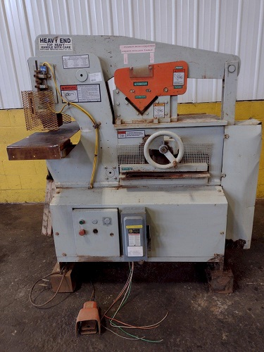 65 TON SCOTCHMAN MODEL #6509-24M HYDRAULIC IRONWORKER