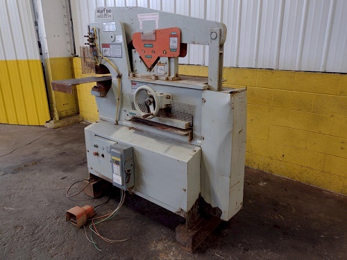 65 TON SCOTCHMAN MODEL #6509-24M HYDRAULIC IRONWORKER