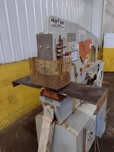 65 TON SCOTCHMAN MODEL #6509-24M HYDRAULIC IRONWORKER