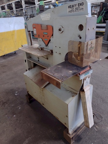 65 TON SCOTCHMAN MODEL #6509-24M HYDRAULIC IRONWORKER