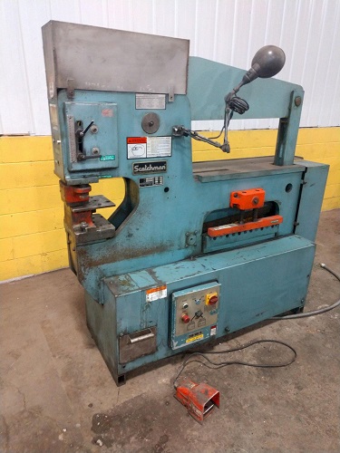 90 TON SCOTCHMAN MODEL#9012 HYDRAULIC IRONWORKER