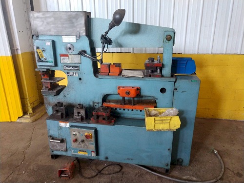 90 TON SCOTCHMAN MODEL#9012 HYDRAULIC IRONWORKER