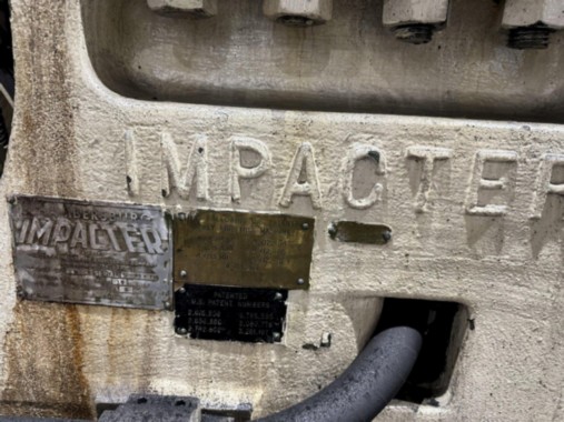 8,000 LBS FORCE CHAMBERSBURG MODEL #8 IMPACTOR HORIZONTAL FORGING MACHINE