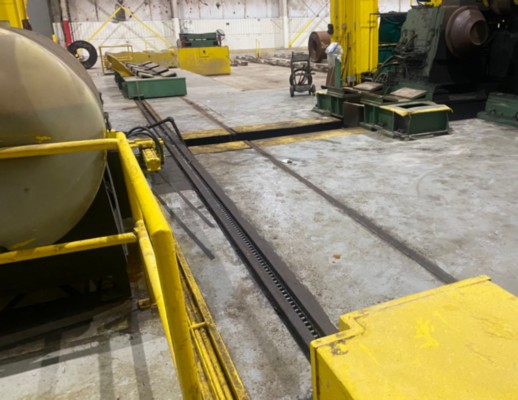 69,000#/207,000# PRO-ECO CROSS-BAY COIL TRANSFER CAR w/ THREE (3) COIL CAPACITY