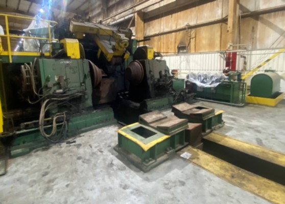 72 x .500 x 69,000# PRO-ECO PIT TYPE COIL CAR & DUAL CONE UNCOILER