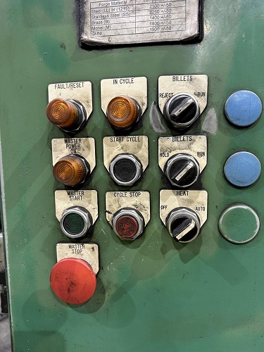 550 kW AMERICAN INDUCTION HEATING CORP AUTOMATIC BILLET INDUCTION HEATER SYSTEM