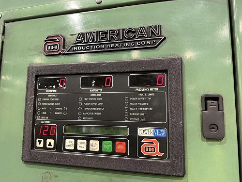 550 kW AMERICAN INDUCTION HEATING CORP AUTOMATIC BILLET INDUCTION HEATER SYSTEM