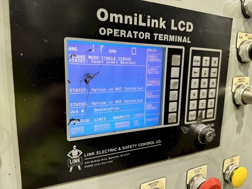 120 TON CLEARING NIAGARA MODEL #E-110 OBS GAP FRAME