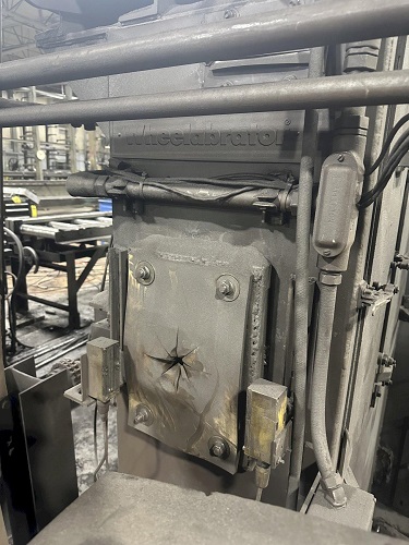 6 X (2) 15 HP WHEEL WHEELABRATOR SKEW ROLL PIPE & BAR SHOT BLAST BLASTER