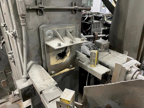 6 X (2) 15 HP WHEEL WHEELABRATOR SKEW ROLL PIPE & BAR SHOT BLAST BLASTER