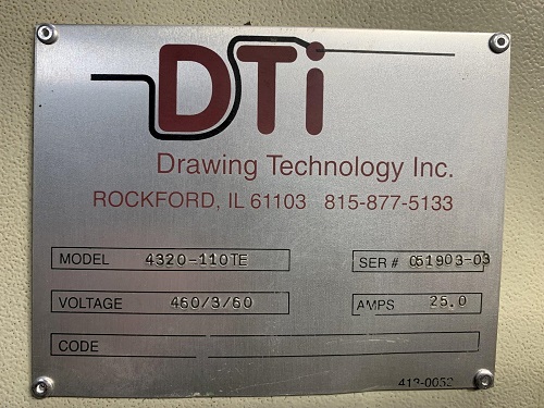 DTI 4320-110TE INLINE WIRE DRAWER