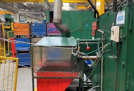 1/2 X 3-1/2 SACMA MODEL SP-37, 4-DIE 5-STATION BOLT MAKER