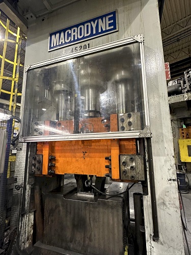 400 TON MACRODYNE HYDRAULIC FORGING PRESS, NEW 2013
