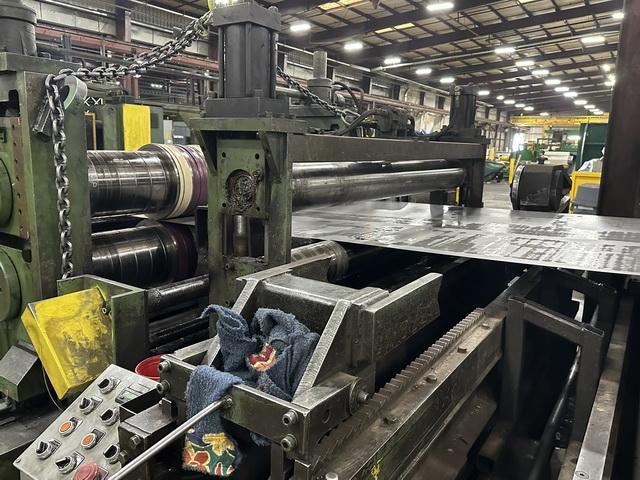 60 x .250 x 50,000# Braner Loopco Dual Head Loop Slitting Line