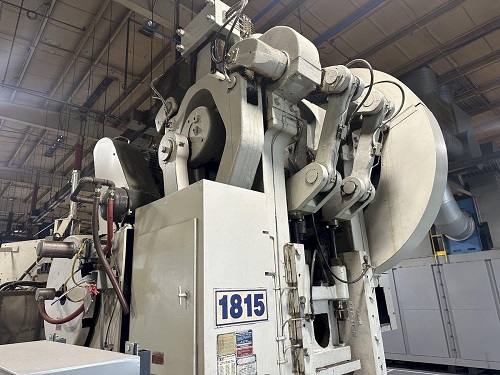 150/110 TON BLISS MODEL #3-3/4-B DOUBLE ACTION TOGGLE PRESS