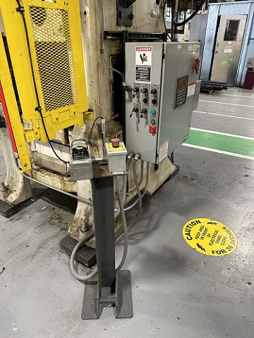 150/110 TON BLISS MODEL #3-3/4-B DOUBLE ACTION TOGGLE PRESS