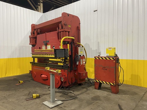 230 TON X 10' CINCINNATI M#230-8AS HYDRAULIC CNC PRESS BRAKE W/ CONTROLS