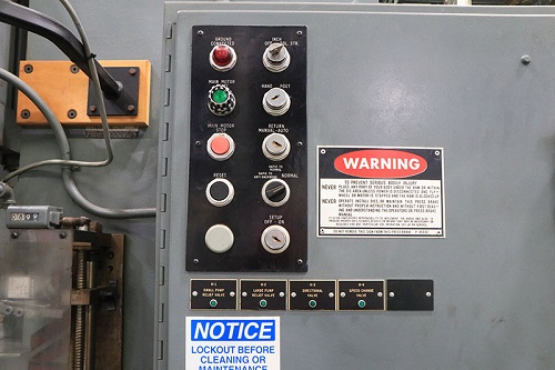 55 TON x 10' NIAGARA HYD. PRESS BRAKE MODEL HD-55-6-8