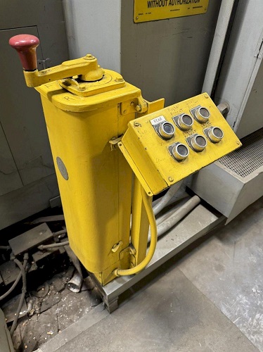 10' X 3/4 BERTSCH 3 ROLL INITIAL PINCH MECHANICAL PLATE ROLL