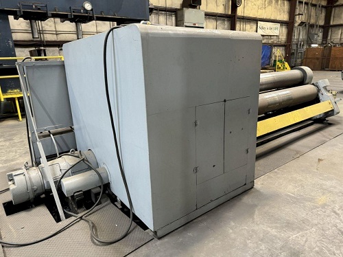 10' X 3/4 BERTSCH 3 ROLL INITIAL PINCH MECHANICAL PLATE ROLL
