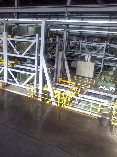 COPPER TUBE BASKET STORAGE, TROLLEY & RETRIEVAL SYSTEM