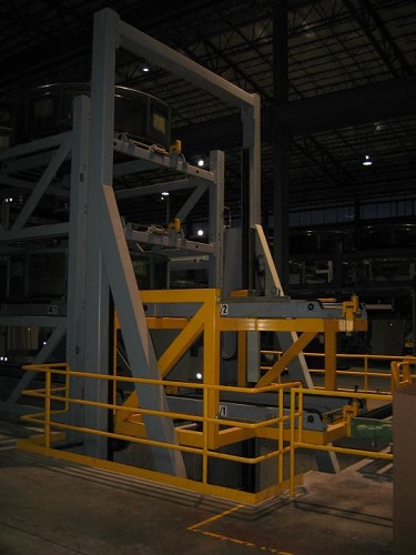 COPPER TUBE BASKET STORAGE, TROLLEY & RETRIEVAL SYSTEM