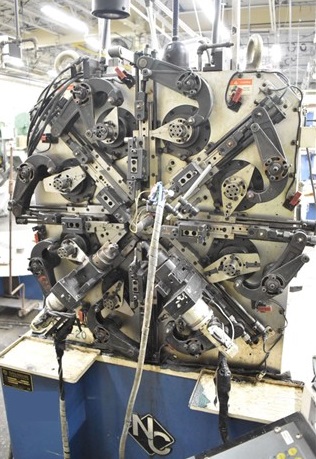 NUCOIL INDUSTRIES FX-20 7 AXIS HIGH SPEED CNC SPRING FORMER