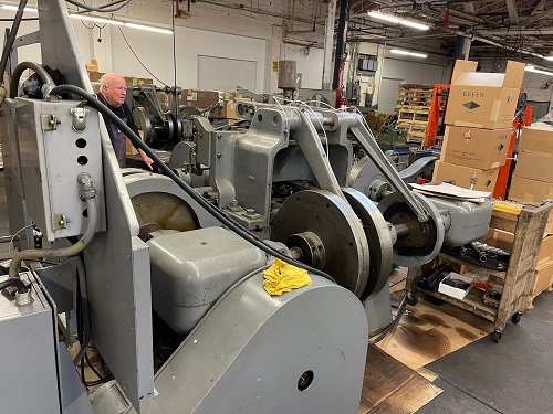 BAIRD 4-30 WIRE FORMING FOURSLIDE WITH REEL