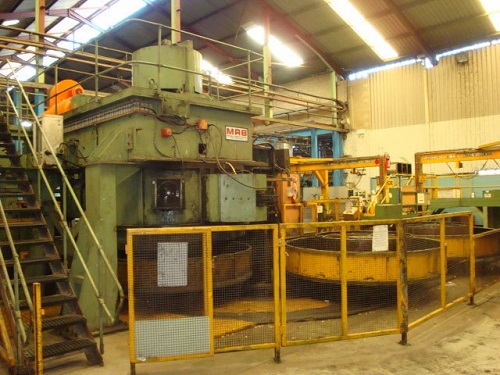 84 MARSHALL RICHARDS TUBE DRAWING SPINNER BLOCK FOR COPPER TUBE