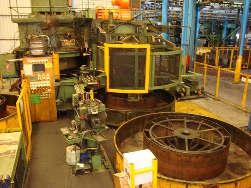 84 MARSHALL RICHARDS TUBE DRAWING SPINNER BLOCK FOR COPPER TUBE