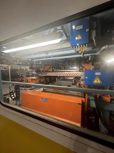 2500 & (4) 1250 TON SCHULER MDL HZPUI HYDRAULIC TANDEM PRESS LINE