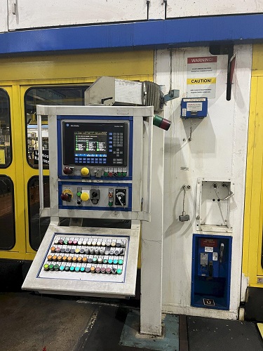 2500 & (4) 1250 TON SCHULER MDL HZPUI HYDRAULIC TANDEM PRESS LINE