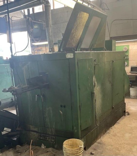 3/8 ASAHI OKUMA MODEL AOS-10 HIGH SPEED DOUBLE STROKE SOLID DIE COLD HEADER