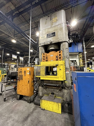 500 TON HPM (PTI REBUILT) 36 X 36 BED HYDRAULIC PRESS