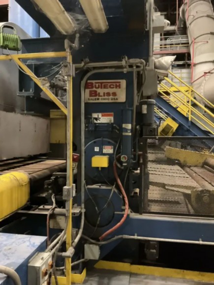 80 x .250 BUTECH BLISS MDL. DS250-80 ALUMINUM INLINE ROTARY SHEAR