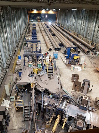 2235MM X 20MM API OZEMEK SPIRAL PIPE MILL