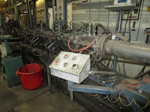 1 1/2 X .083 RAFTER LASER STAINLESS TUBE MILL LINE W/ IN-LINE BRIGHT ANNEALING