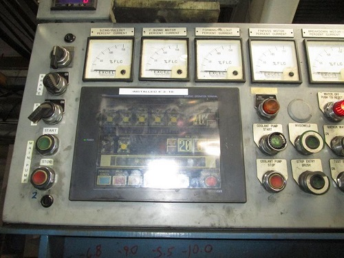 1 1/2 X .083 RAFTER LASER STAINLESS TUBE MILL LINE W/ IN-LINE BRIGHT ANNEALING