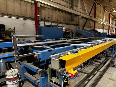 8 OD 4 HEAD TUBE POLISHING LINE