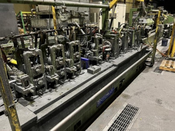 1.5 x .120 Oto Mills Rafted High Speed Tube Mill Line with Mair Packaging Line