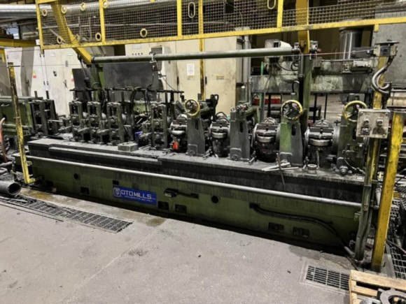 1.5 x .120 Oto Mills Rafted High Speed Tube Mill Line with Mair Packaging Line