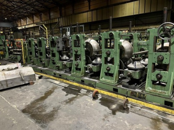 12 x .330 Stainless Tube Mill Line
