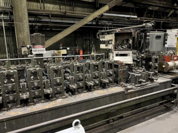 1.5 x .128 Oto Mills Laser Stainless Tube Mill Line