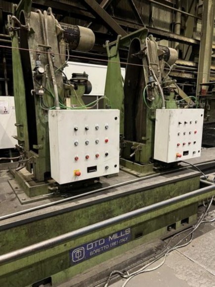 1.5 x .128 Oto Mills Laser Stainless Tube Mill Line