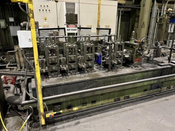 1.5 x .128 Oto Mills Laser Stainless Tube Mill Line