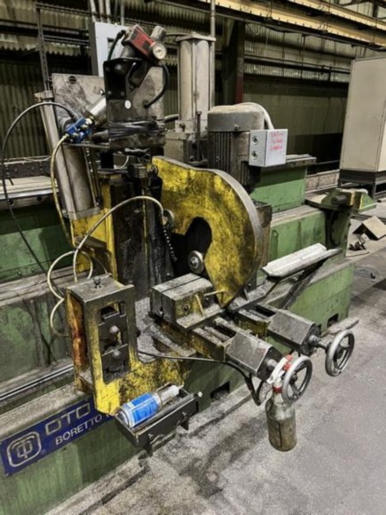 1.5 x .128 Oto Mills Laser Stainless Tube Mill Line