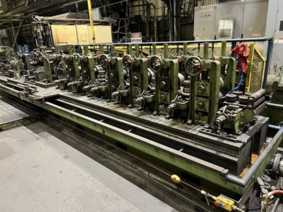 2 x .160 Oto Mill Laser Stainless Tube Mill Line