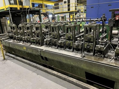 2 1/2 x .128 Turek & Heller Laser Stainless Tube Mill Line