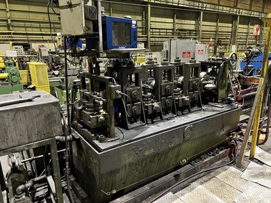 2 1/2 x .128 Turek & Heller Laser Stainless Tube Mill Line